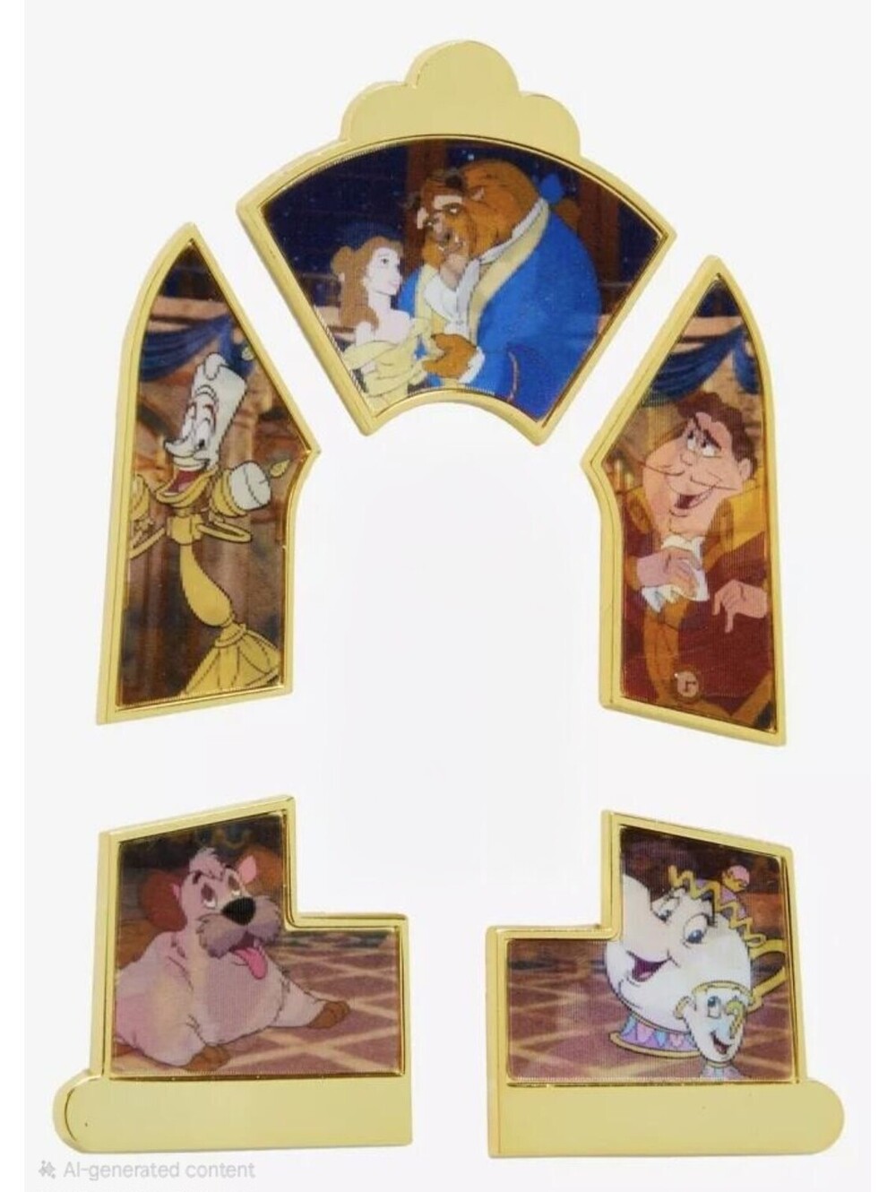 Beauty and The Beast Lenticular Portraits Puzzle Blind Box